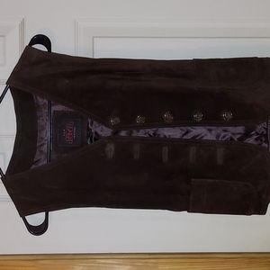 Vintage leather vest